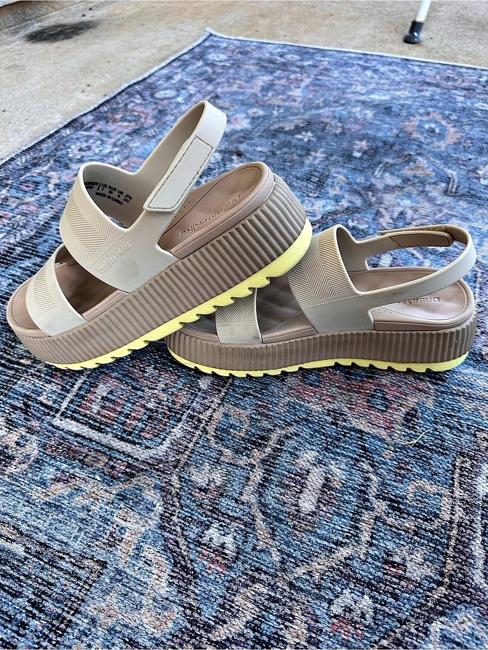 Dream Pairs  Women's Platform Sandals US 8